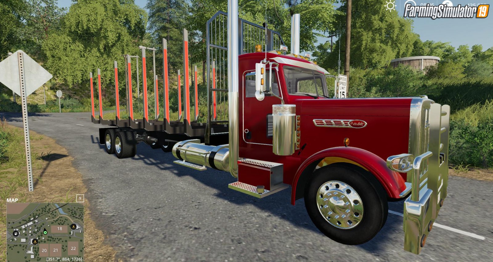 Peterbilt Log Truck for FS19