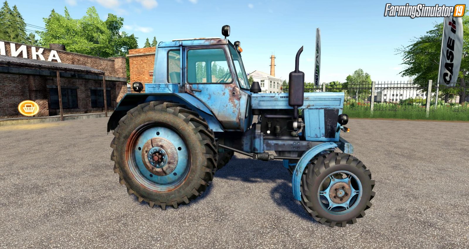 Tractor Belarus MTZ-82 Blue v1.1 for FS19