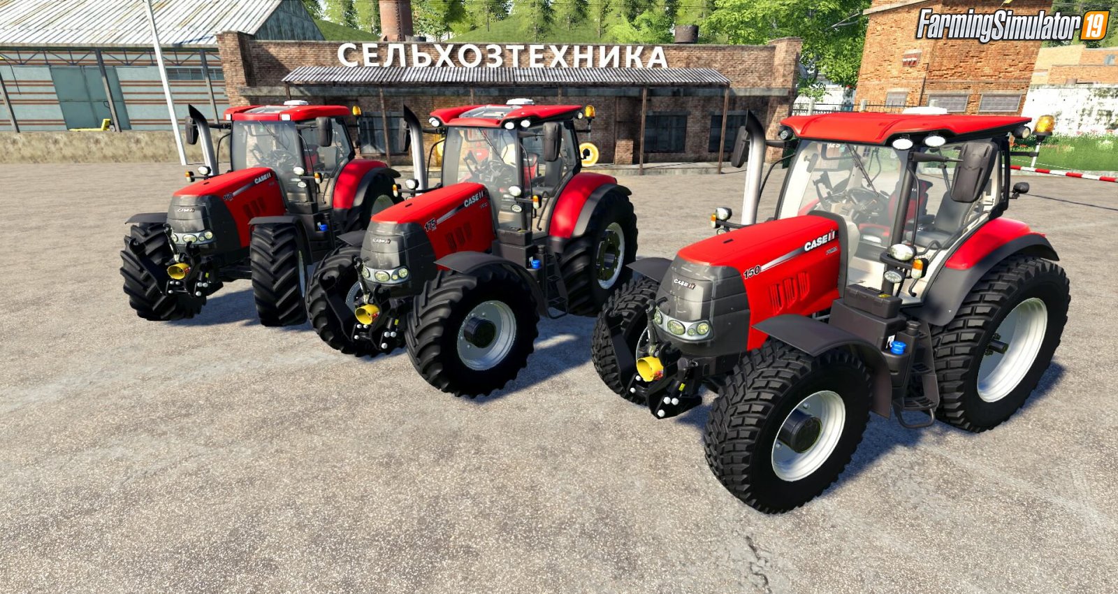 Tractor CASE IH PUMA CVX Pack v2.0 for FS19