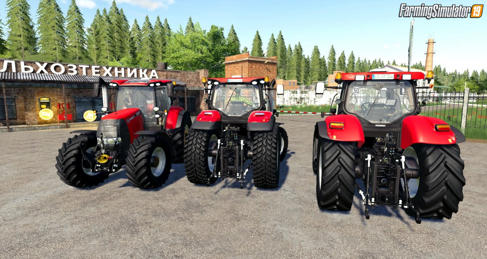 Tractor CASE IH PUMA CVX Pack v2.0 for FS19