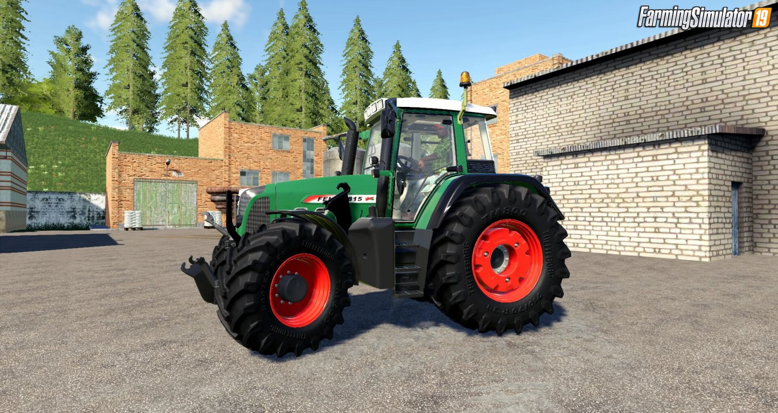 Tractor Fendt 815-820 Vario TMS for FS19