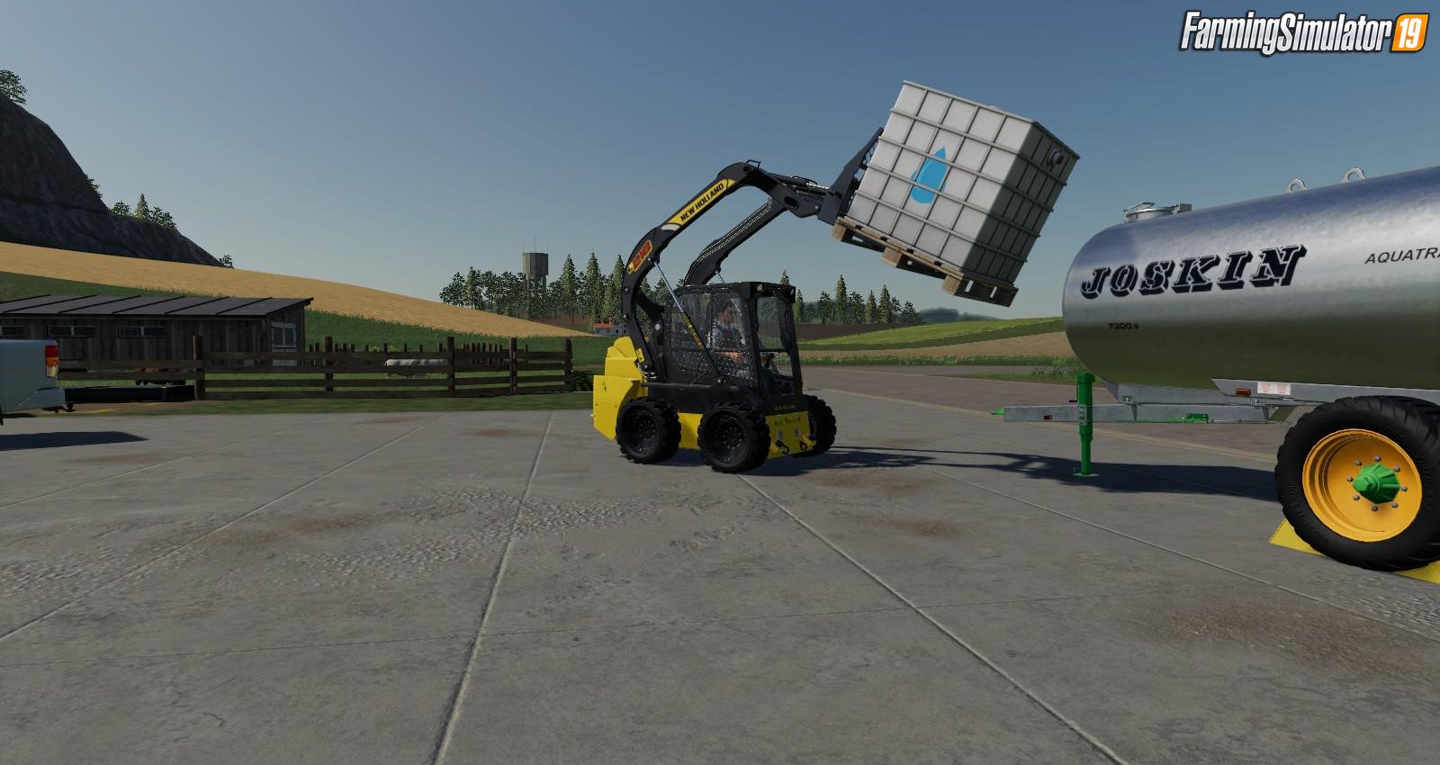 IBC Water 1000L v2.1 for FS19