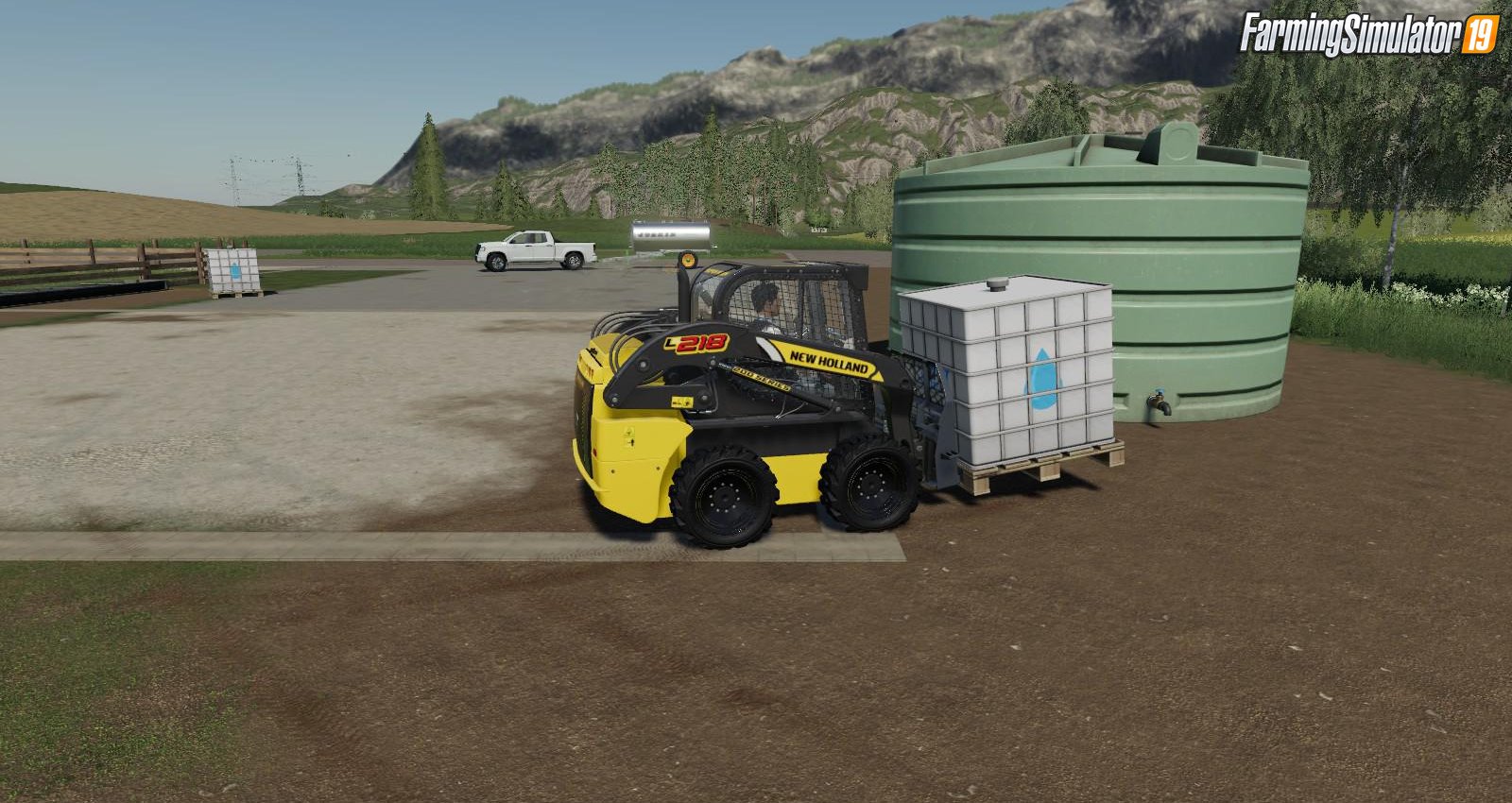 IBC Water 1000L v2.1 for FS19