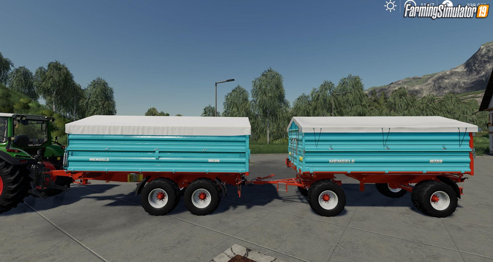 Trailer Mengele MEDK v1.0 for FS19