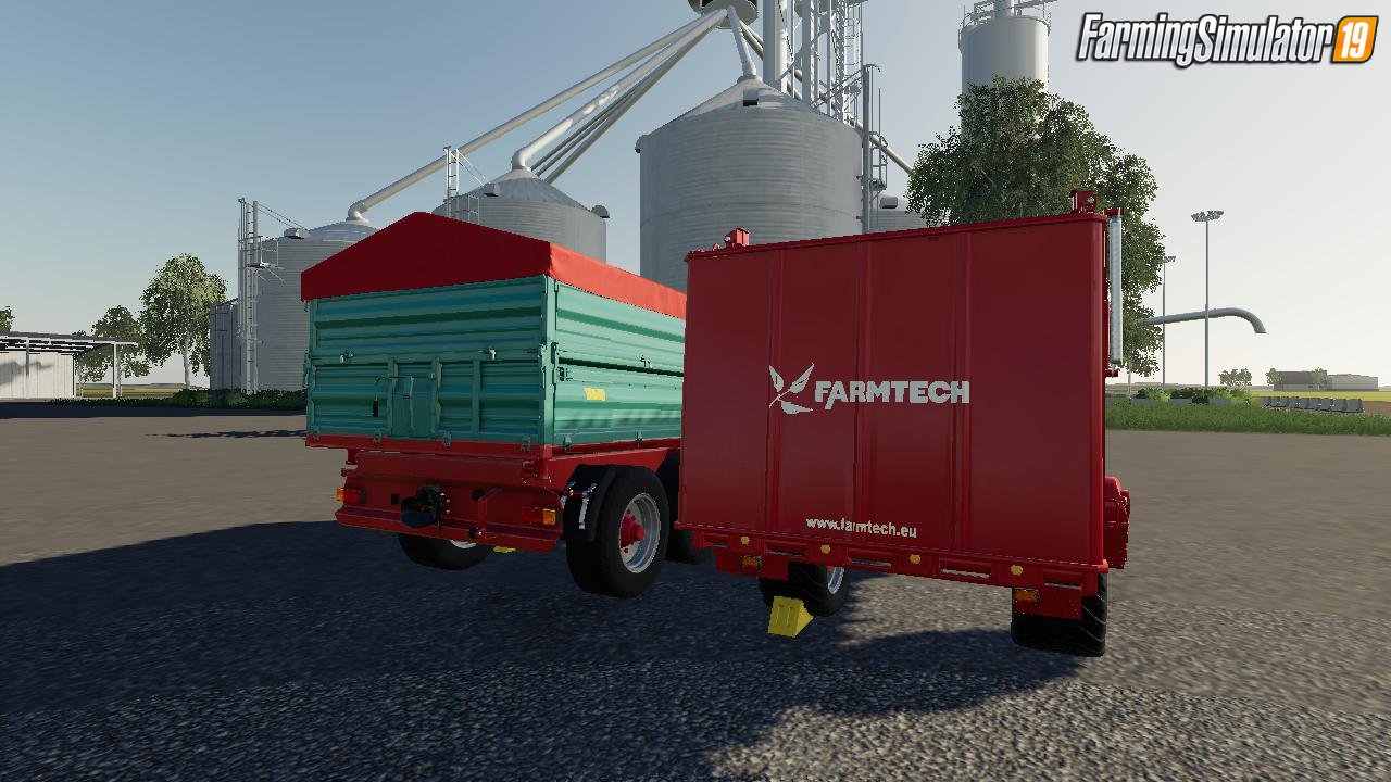 Farmtech Trailers Pack v1.0 for FS19