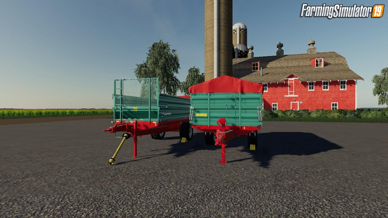 Farmtech Trailers Pack v1.0 for FS19