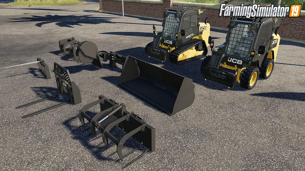 JCB 325 T v1.0 by Giants Software for FS19