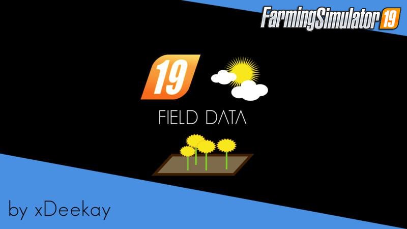 FieldData Mod for FS19