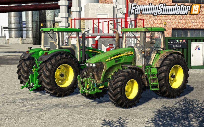 Tractor John Deere 7020 Series v2.0 for FS19