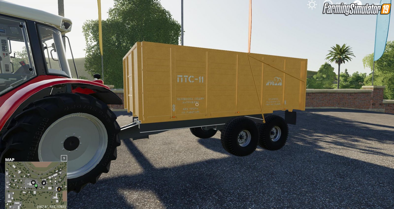 Trailer PTS-11 v1.0 for FS19