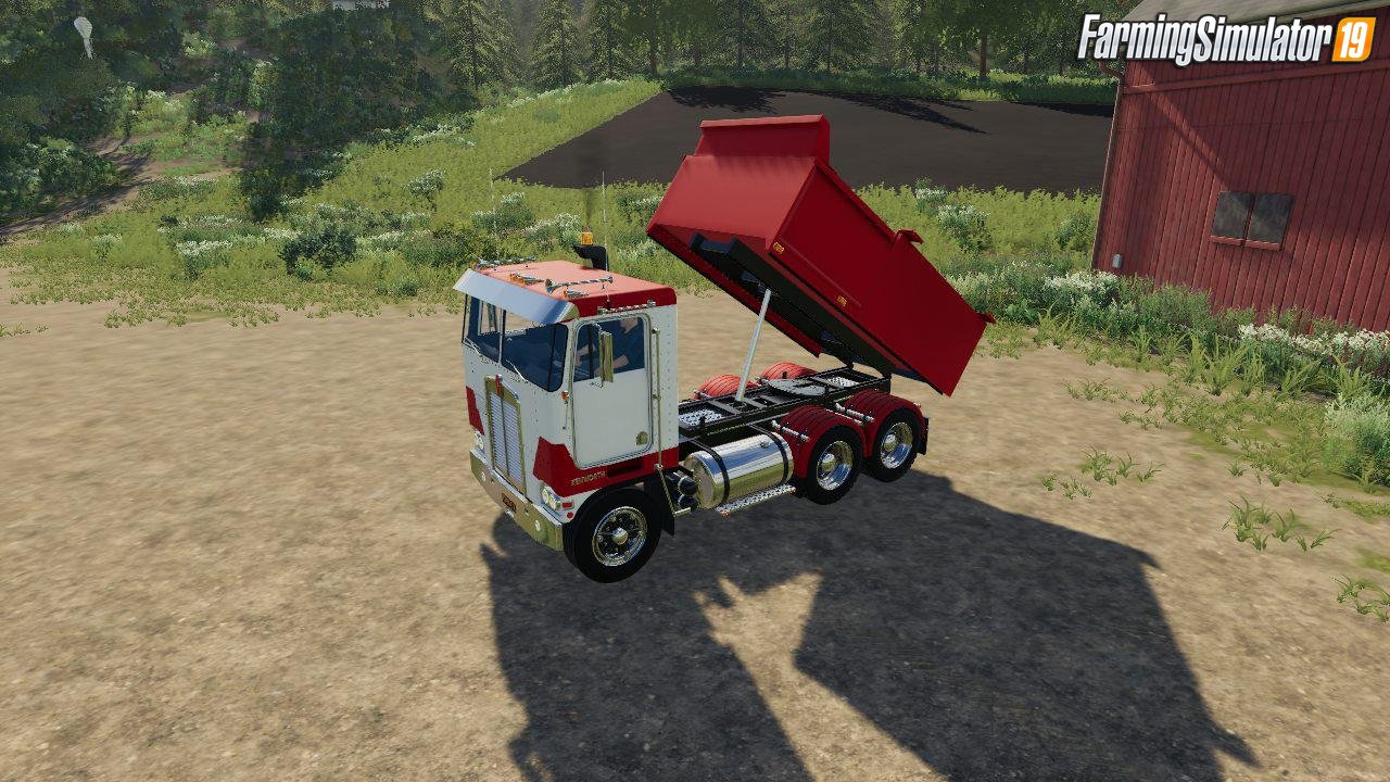 Trailer Slide On Tipper v1.0 for FS19