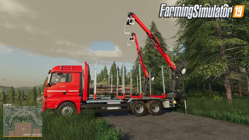 MAN Forst Lkw v1.2.5 for FS19