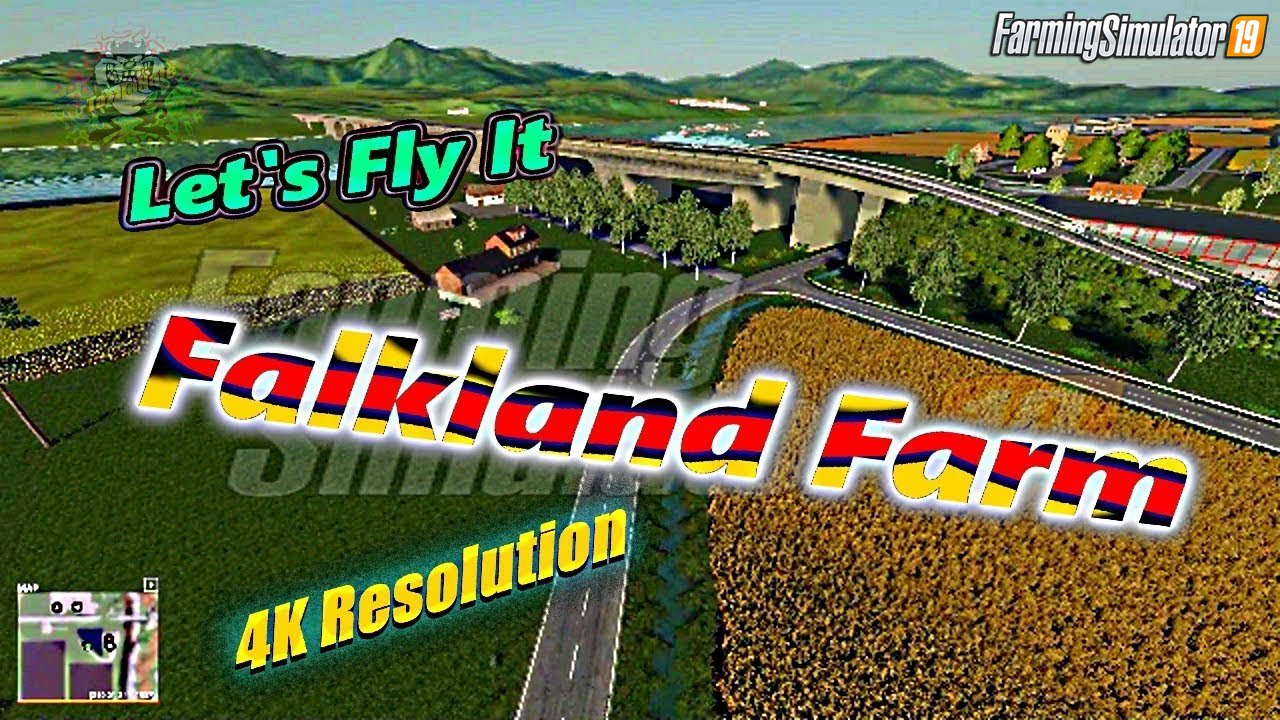 Falkland XXL Map v1.0 for FS19