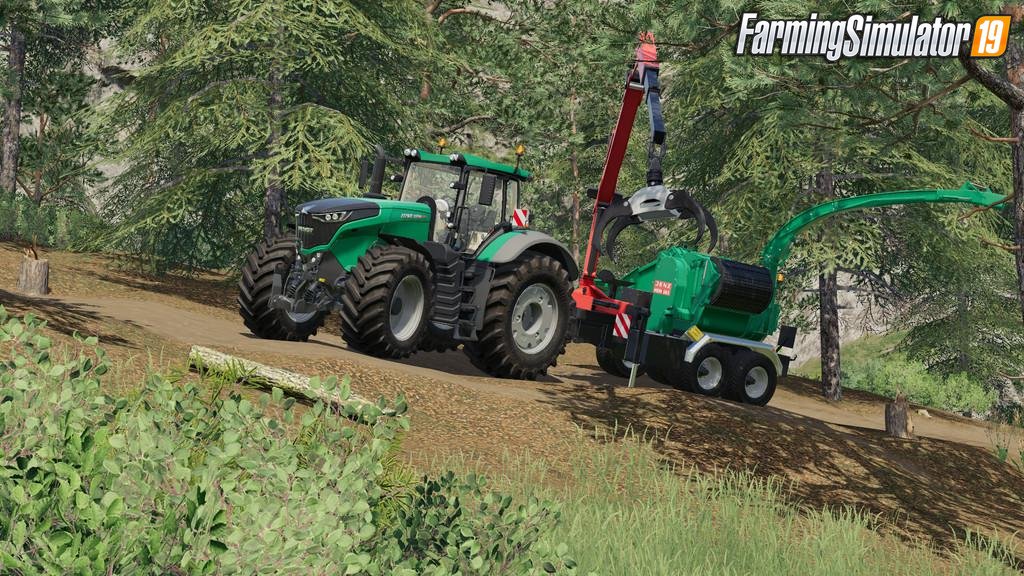 Tractor Fendt Vario 1000 by Ahran Modding for FS19