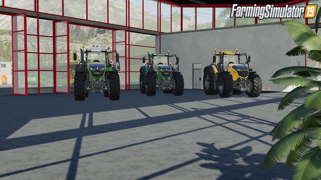 Tractor Fendt Vario 1000 by Ahran Modding for FS19