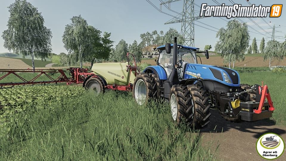 New Holland T7 By Agrar eG Oberberg for FS19