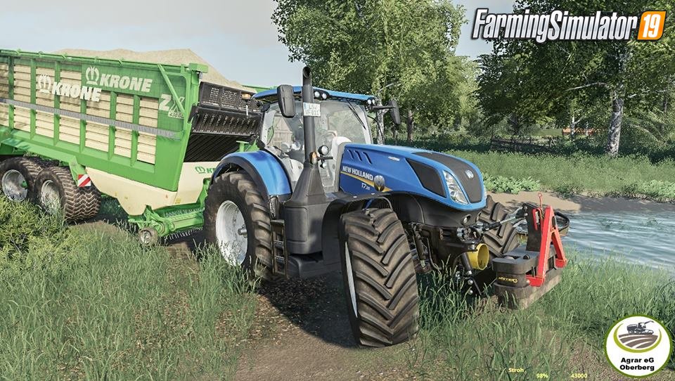 New Holland T7 By Agrar eG Oberberg for FS19