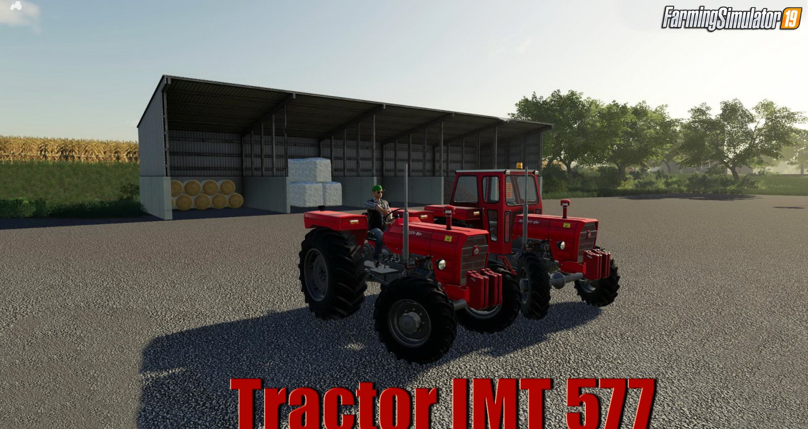 Tractor IMT 577 v0.1 for FS19