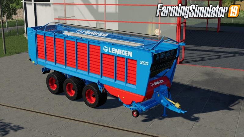 Trailer Lemken 560 for FS19