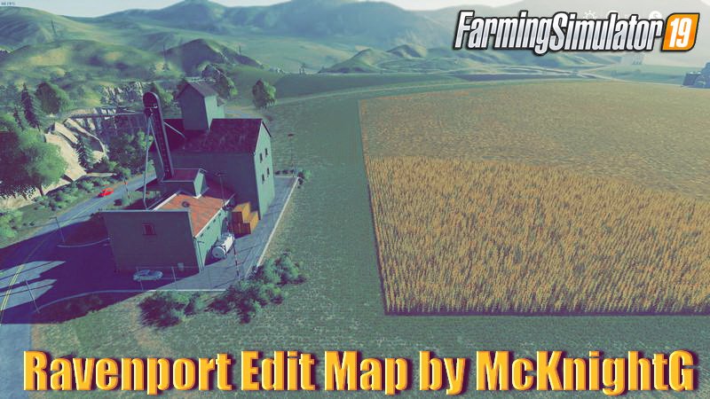 Ravenport Edit Map by McKnightG for FS19