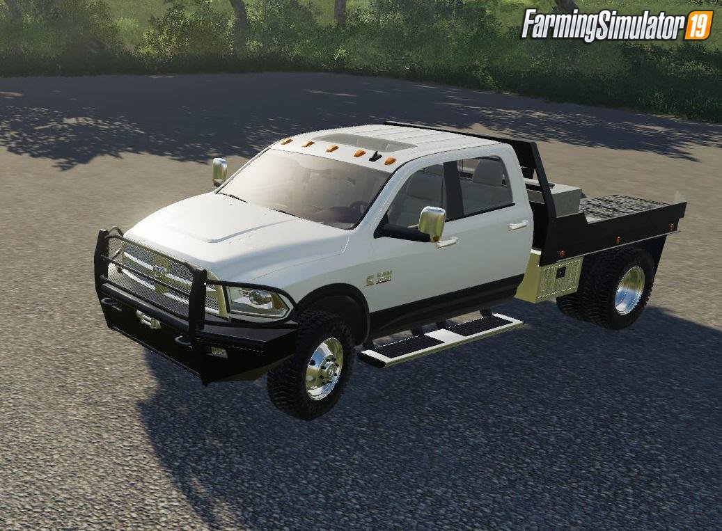 Dodge Ram 3500 Flatbed for FS19