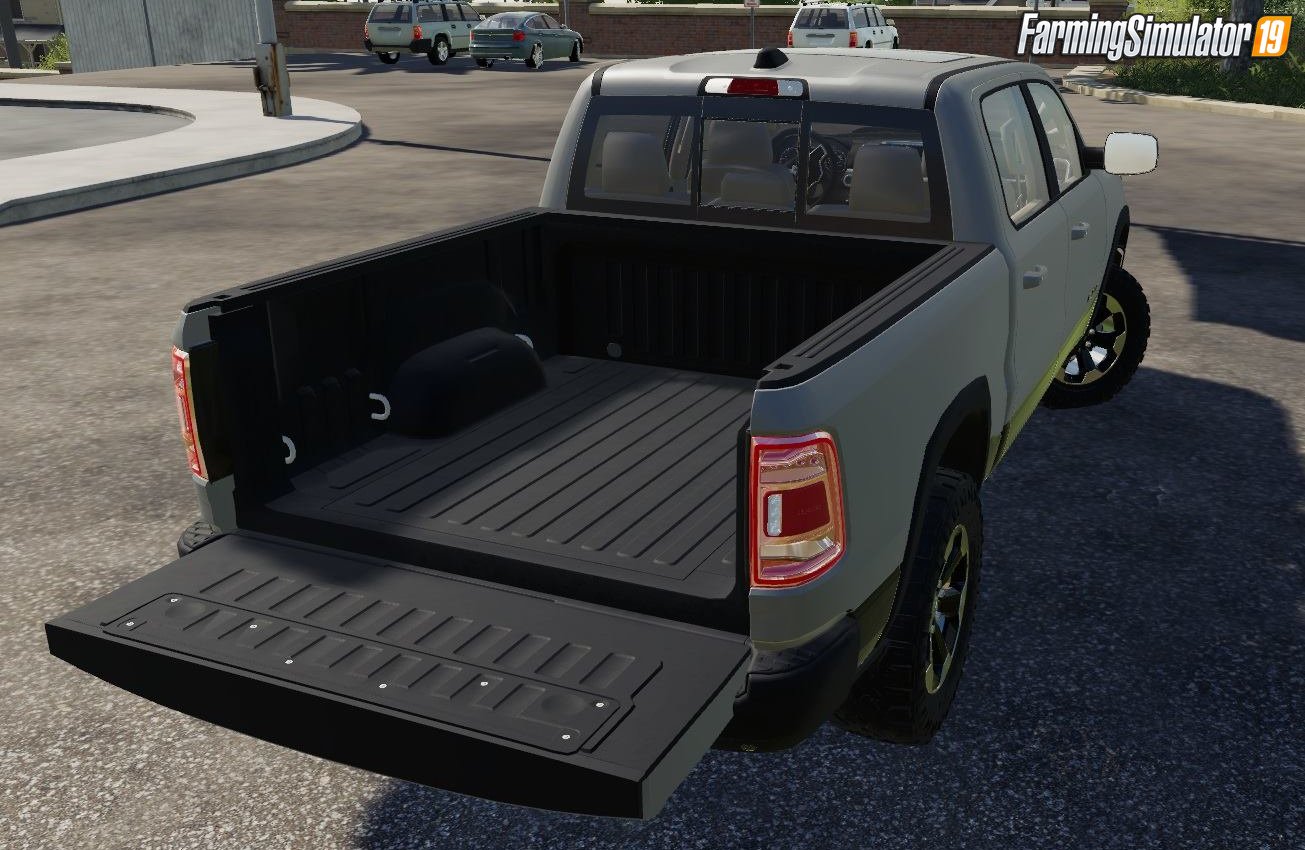 Dodge Ram 3500 Flatbed for FS19