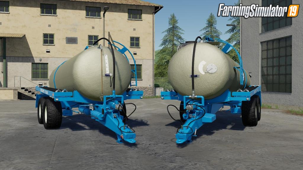 HTS Slurry Tanks Trailers Mods Pack for FS19