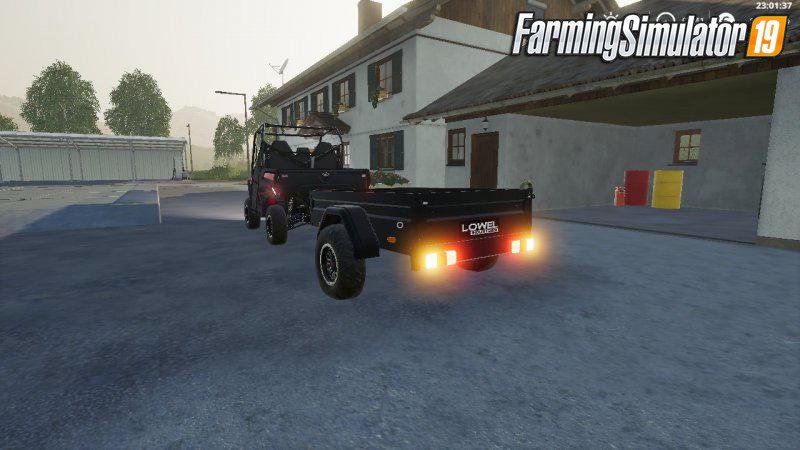 Mahindra trailer v1.1 by LOWEL for FS19