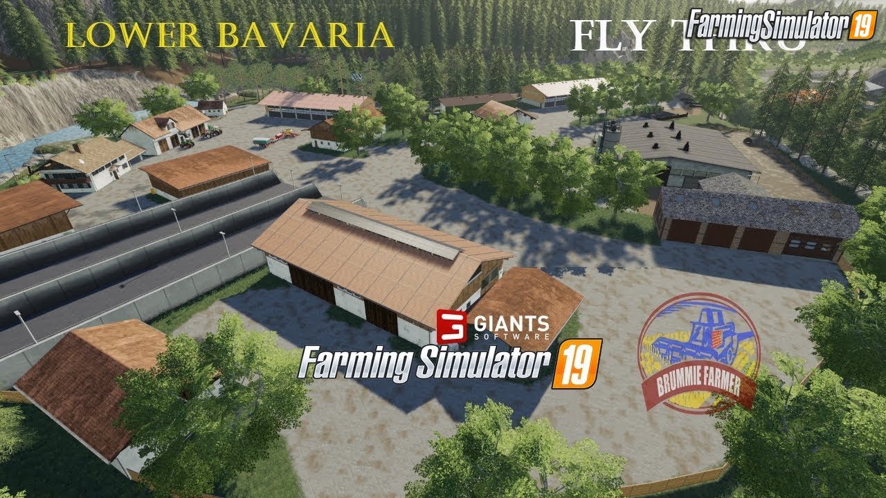 Lower Bavaria (Niederbayern) Map v1.5 for FS19