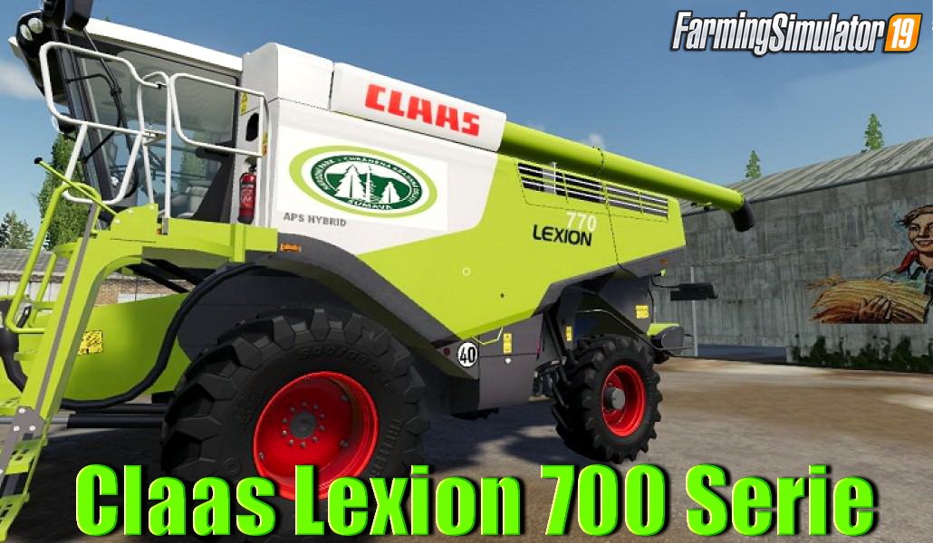 Combine Claas Lexion 700 Serie by Sumava Modding for FS19