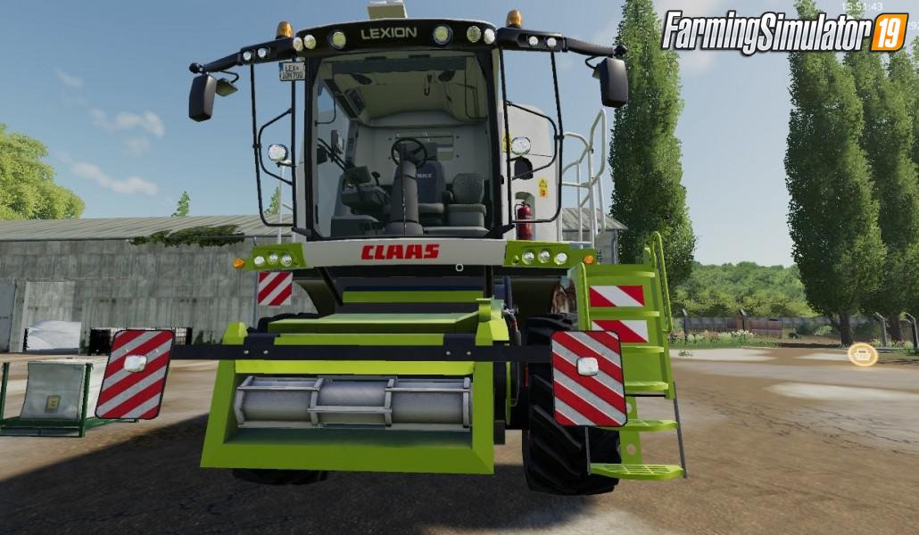 Combine Claas Lexion 700 Serie by Sumava Modding for FS19