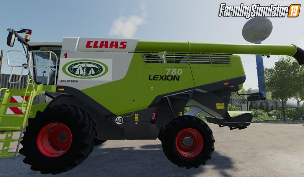 Combine Claas Lexion 700 Serie by Sumava Modding for FS19