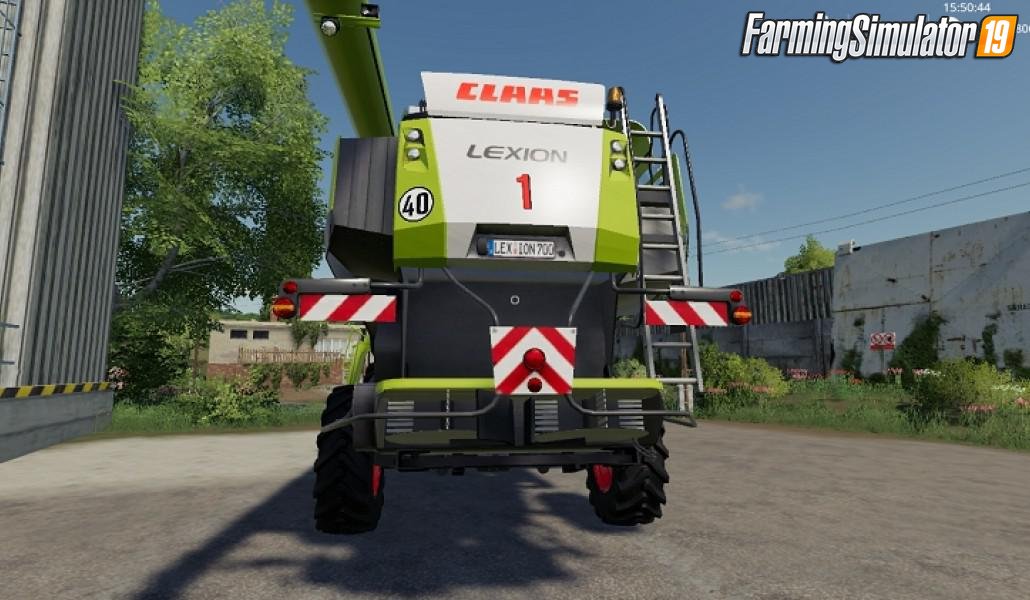 Combine Claas Lexion 700 Serie by Sumava Modding for FS19