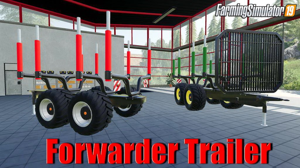 Forwarder Trailer v1.0 for FS19