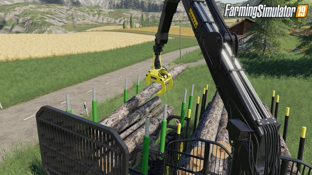 Forwarder Trailer v1.0 for FS19