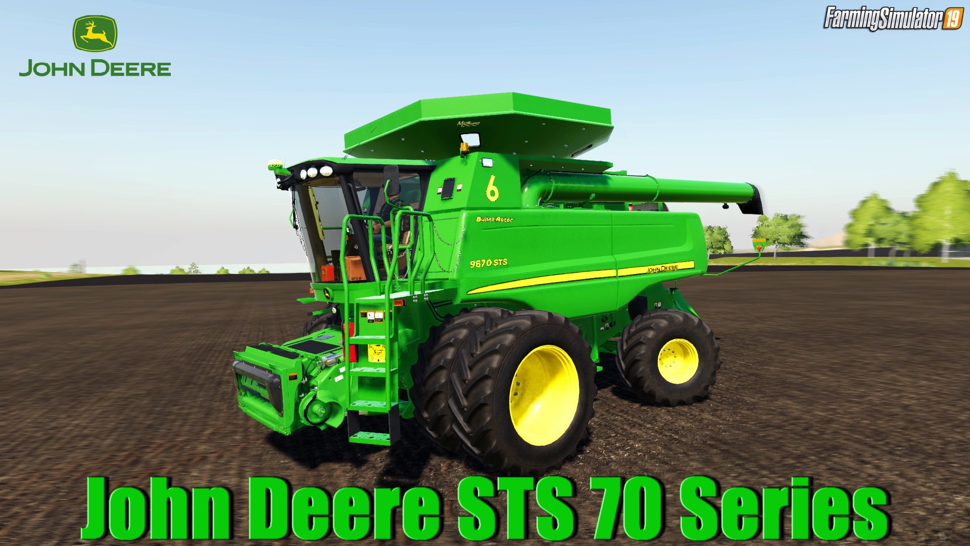 Combine John Deere STS 70 Series American for FS19