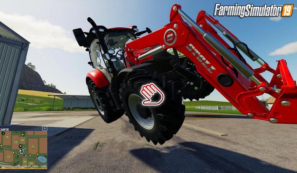 Lift Heavy Loads Mod by DBLModding for FS19