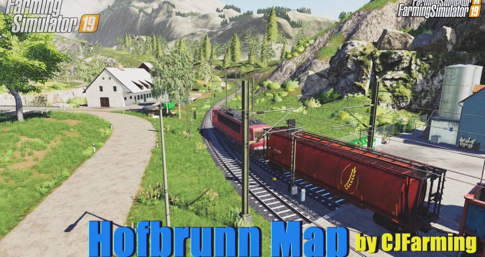 Hofbrunn Map by CJFarming for FS19