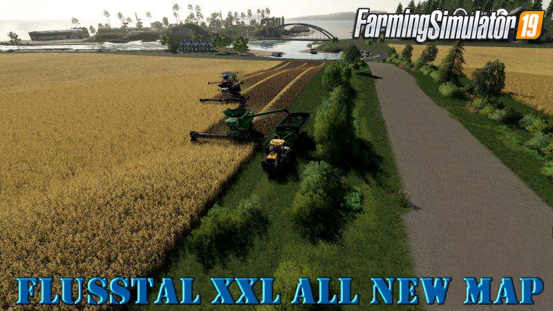 Flusstal XXL All New Map for FS19