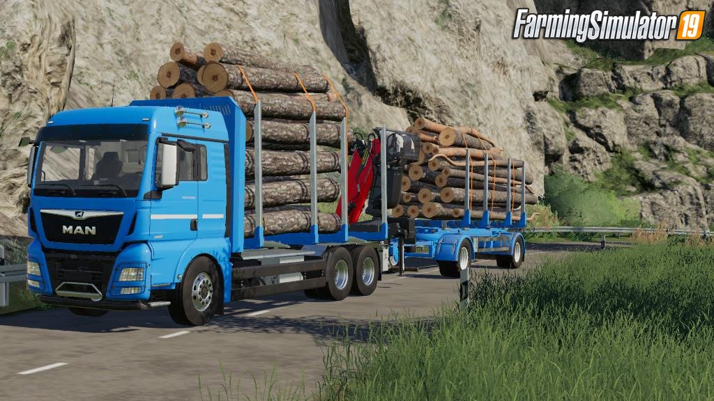 Biobeltz Turntable Timbertrailer v1.0 for FS19