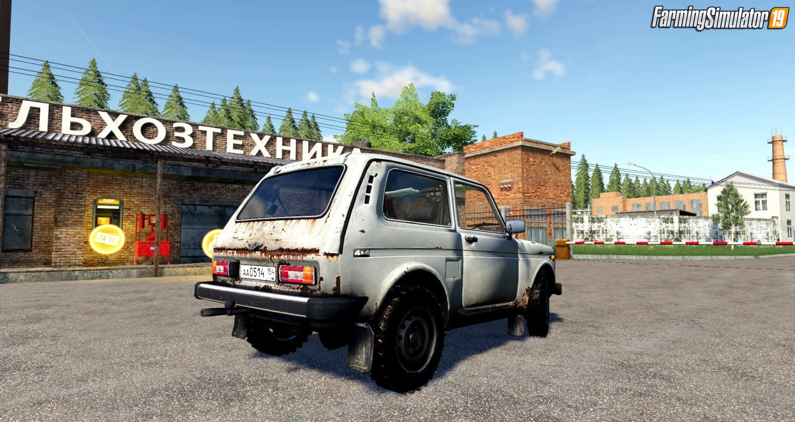 Lada Niva 4x4 (VAZ-2121) v2.0 for FS19