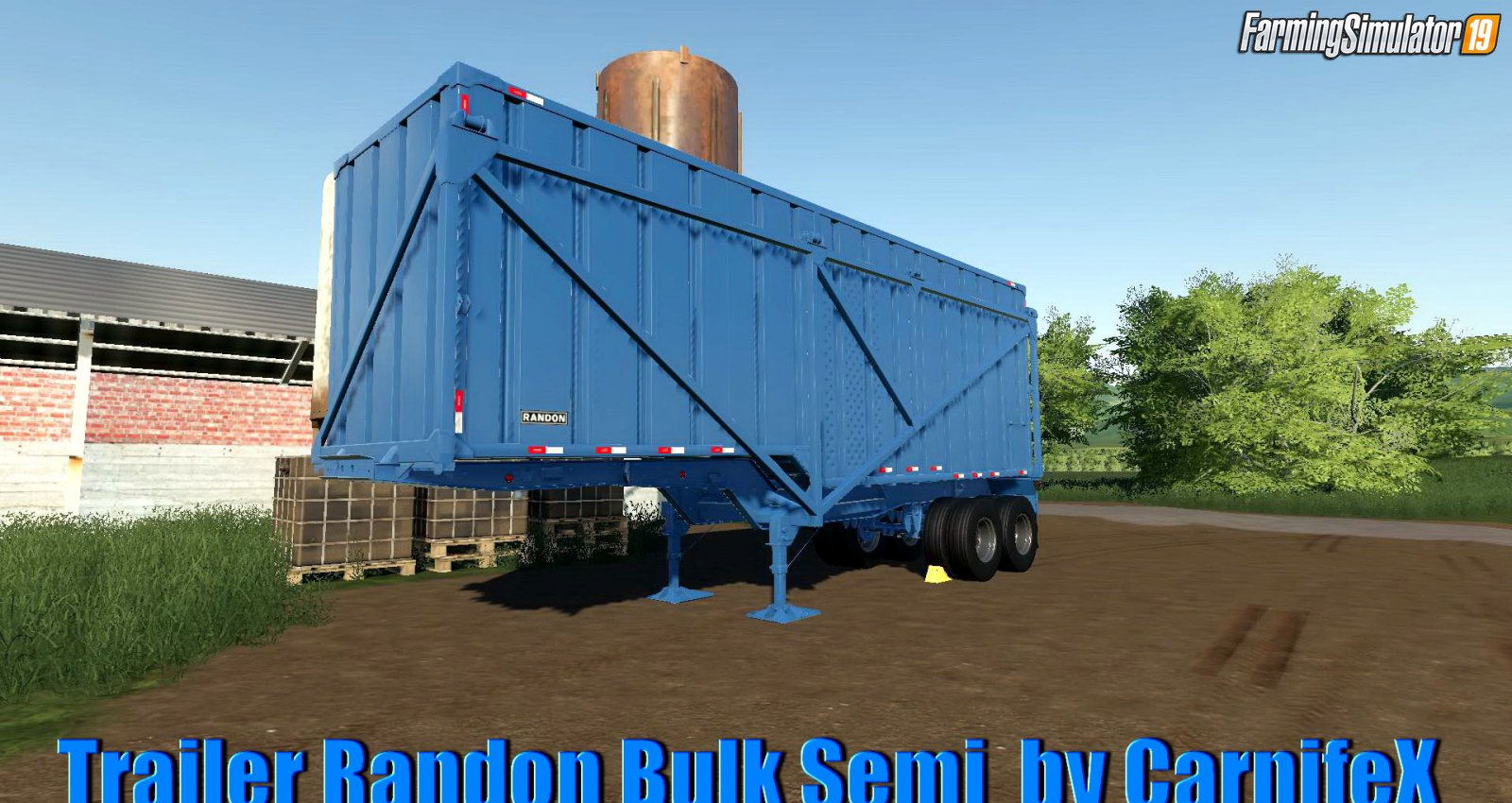 Trailer Randon Bulk Semi by CarnifeX for FS19