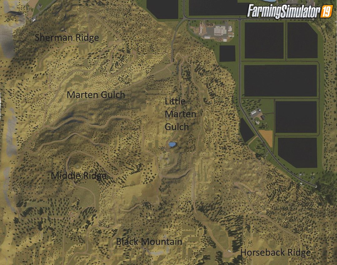 Black Mountain Montana Map v1.0 for FS19