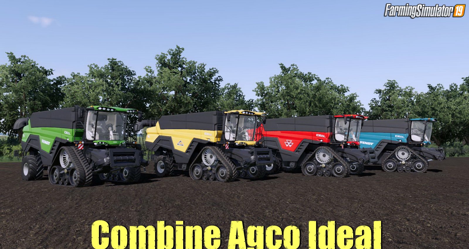 Combine Agco Ideal v1.1 for FS19