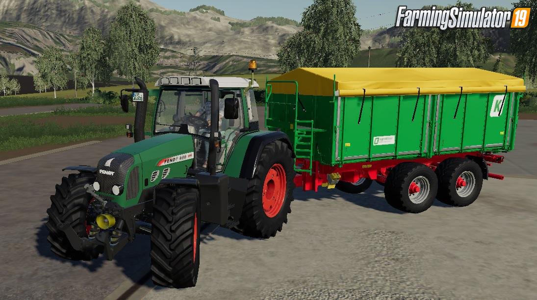 Tractor Fendt 800 Vario TMS v1.0.0.8 for FS19