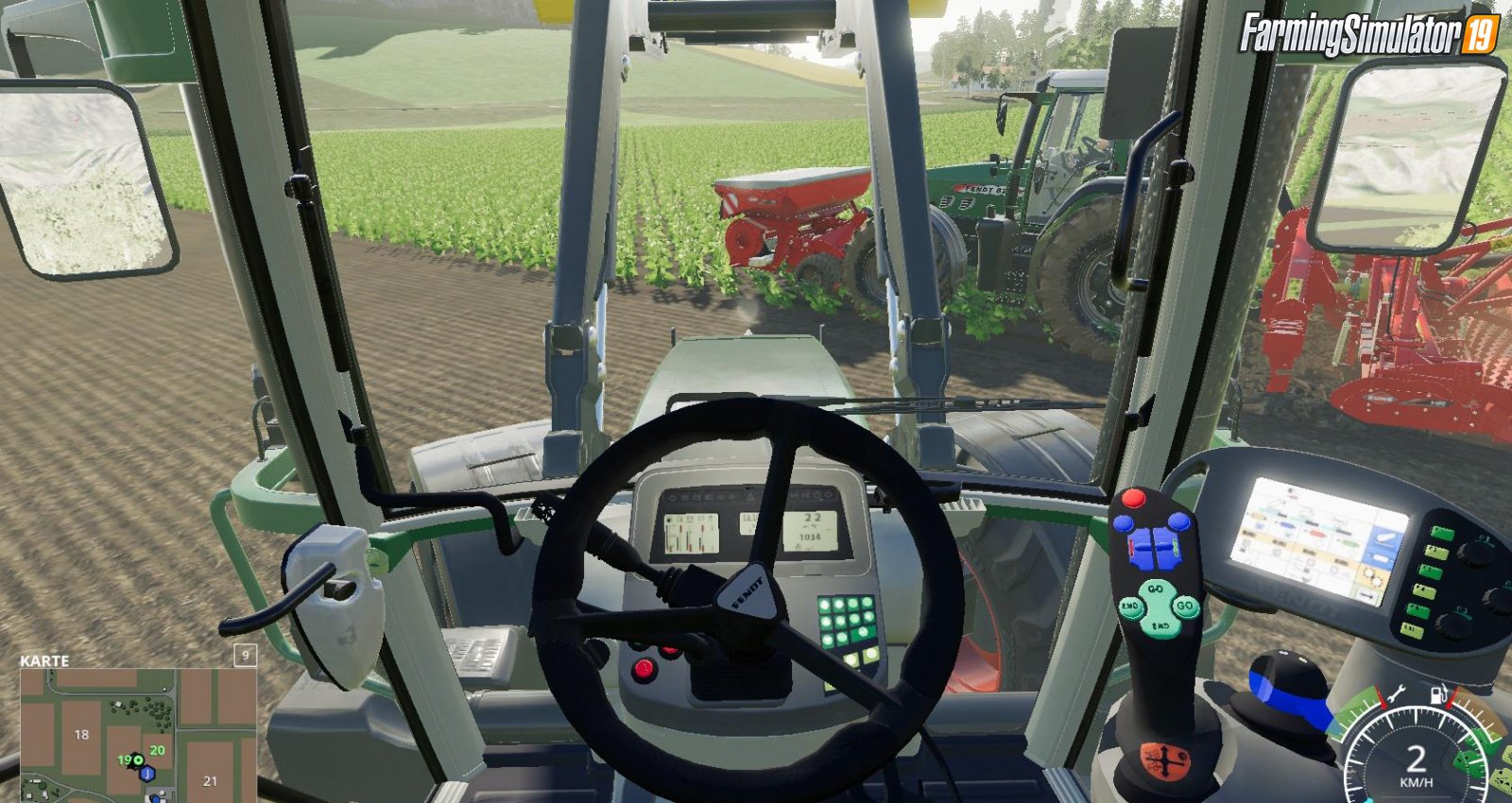 Tractor Fendt 800 Vario TMS v1.0.0.8 for FS19