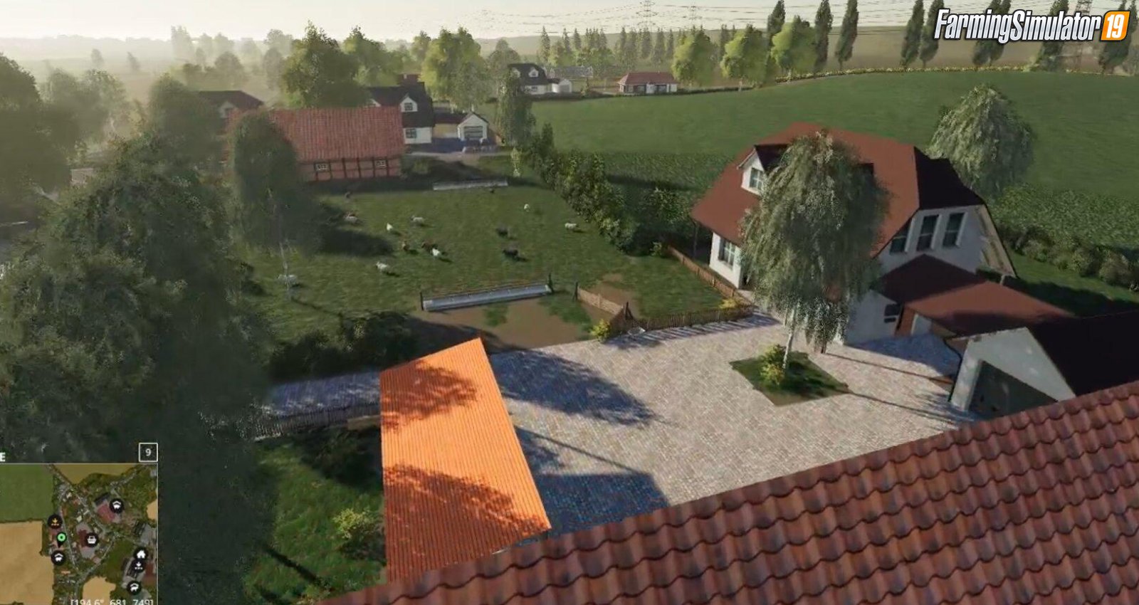 Gemeinde Rade Map v1.0 for FS19