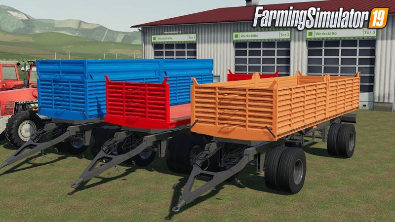 Trailer Gosa v1.0 by Stefan for FS19