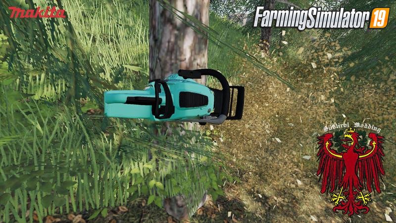 Makita chainsaw v1.0 by Südtirolerbauer for FS19