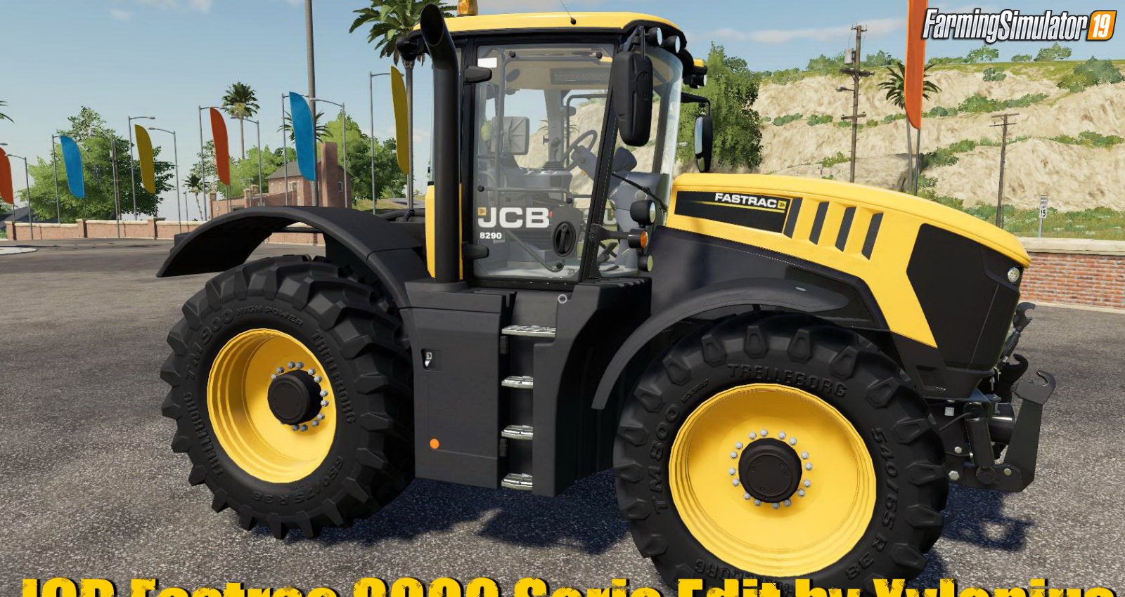 JCB Fastrac 8000 Serie v1.1 Edit by Xylonius for FS19